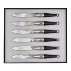 Coffret de 6 couteaux de table Design ERIC RAFFY | frêne densifié