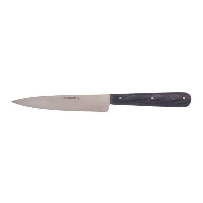 Couteau Nontron de table lame 12 cm | frêne densifié - à l'unité