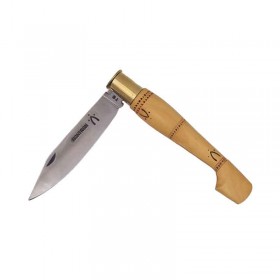 Couteau Nontron en buis N° 30 | manche sabot, lame inox 10 cm