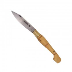 Couteau Nontron en buis N° 30 | manche sabot, lame inox 10 cm
