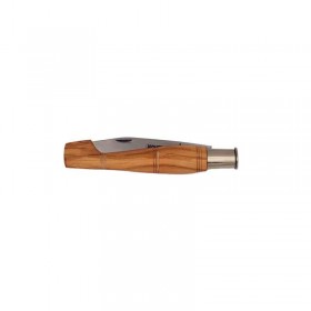 Couteau Nontron en bois d'Olivier N° 25 | manche sabot, lame inox 9 cm