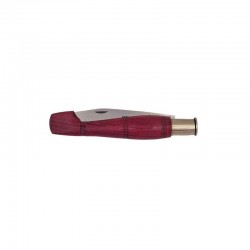 Couteau Nontron en bois d'Amarante N° 25 | manche sabot, lame inox 9 cm